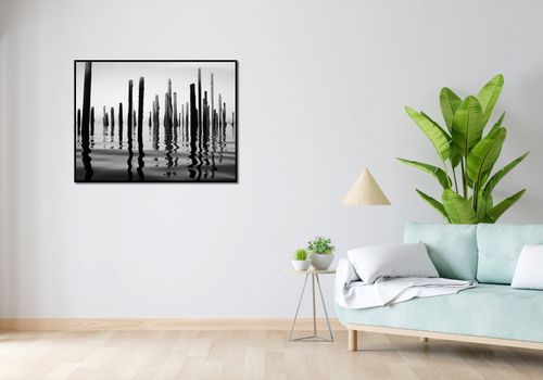 Plakat 100x75cm Refleksje Nad Wodą na Arena.pl