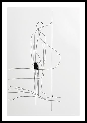 Plakat 40x60cm Samotna Wędrówka na Arena.pl