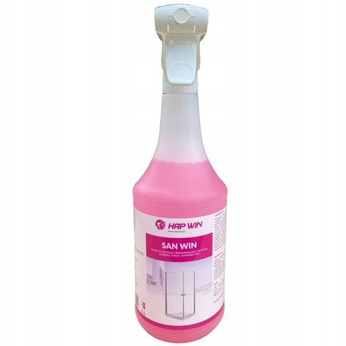 Środek Pianka do Sanitariatów Łazienek KABIN PRYSZNICÓW 1L HAP WIN GRATISY na Arena.pl