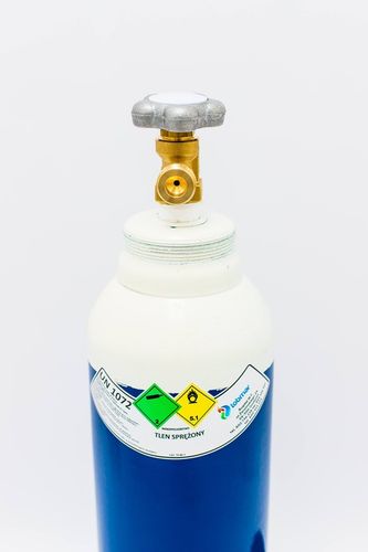 NOWA LEKKA Butla Gazowa Butle TLEN TLENOWA 8L 150 BAR O2 PEŁNA na Arena.pl