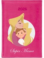 KALENDARZ A6 2026 TYGODNNIOWY prezent na dzień mamy nadruk uv z imieniem