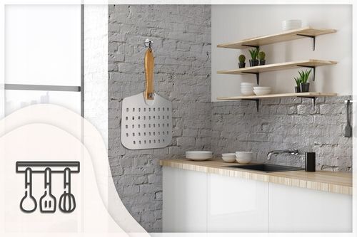 ŁOPATA DO PIZZY PERFOROWANA SZUFLA TACA STAL NIERDZEWNA INOX PROFESJONALNA na Arena.pl