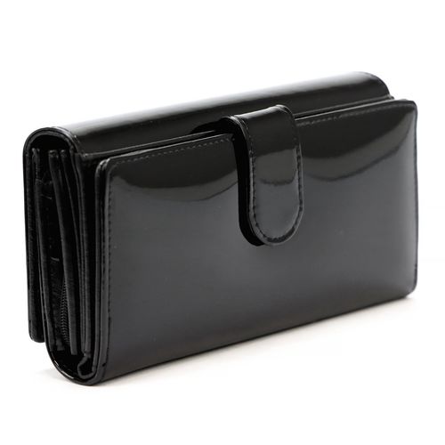 skóra naturalna + Damski portfel ze skóry ekologicznej Pierre Cardin 07 SHINY 121 na Arena.pl