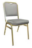 Krzesło Marco bankietowe konferencyjne stelaż złoty MG17