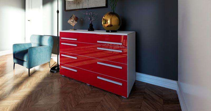 KOMODA z 4 szufladami 120cm zdjęcie 7