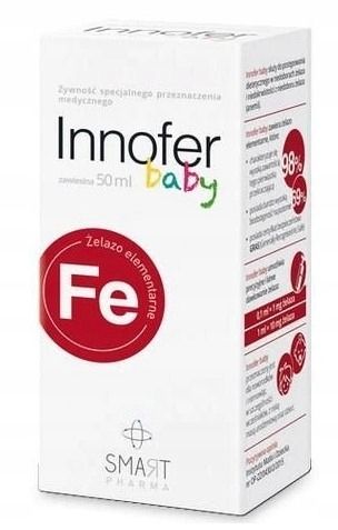 Innofer Baby Zawiesina Żelazo 50 ml zdjęcie 1