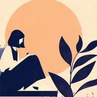 Plakat 50x50cm Kontemplacja