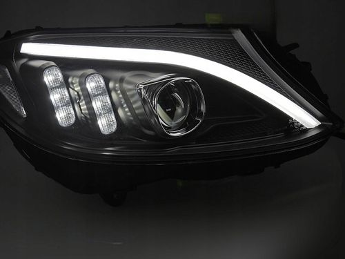 LAMPY MERCEDES C W205 14-18R LED BAR DO JAZDY DZIENNEJ DYNAMICZNY KIER. na Arena.pl