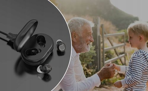 APARAT SŁUCHOWY AKUMULATOR 2 w 1 DOUSZNY WZMACNIACZ SŁUCHU LANDMED na Arena.pl