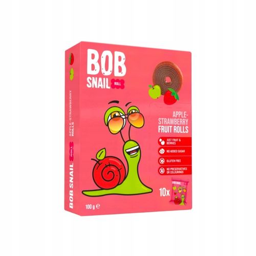 Rollsy Owocowe Zestaw Mix 5 x 100g Bob Snail 500g >> na Arena.pl