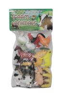 zwierzęta domowe w worku 12szt. | Q6298