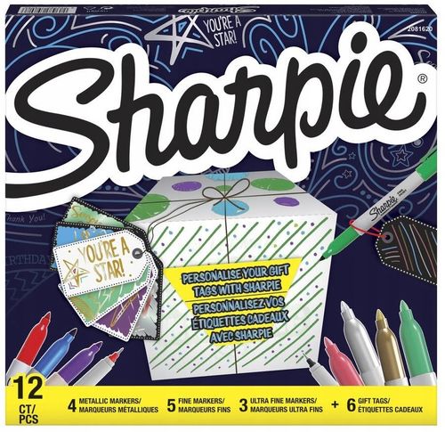 ZESTAW PROMARKER SHARPIE BIG PACK W/TAGS 12SZT na Arena.pl