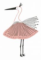 Plakat 68x98cm Ptasia Baletnica