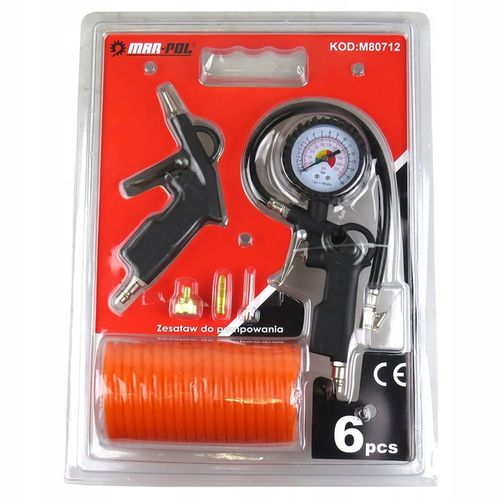 PISTOLET DO POMPOWANIA KÓŁ PRZEDMUCHIWANIA ZESTAW na Arena.pl