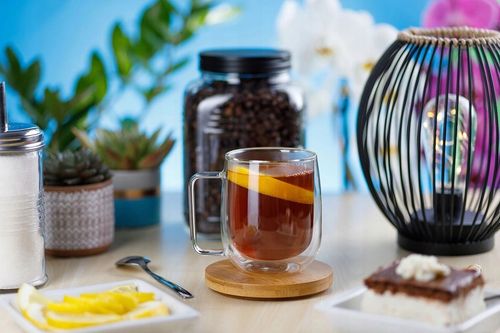 KOMPLET SZKLANEK KUFLOWYCH Z UCHEM 300ML X2SZT. (NR 4474) na Arena.pl