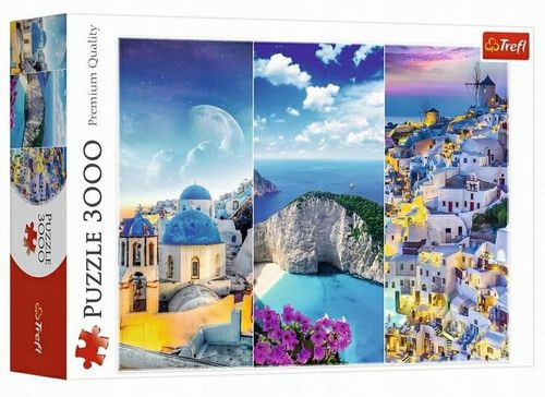 PUZZLE 3000 ELEMENTÓW GRECJA TREFL 33073 na Arena.pl