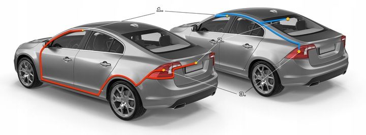 Wideorejestrator lusterko wsteczne microSD GRATIS zdjęcie 11