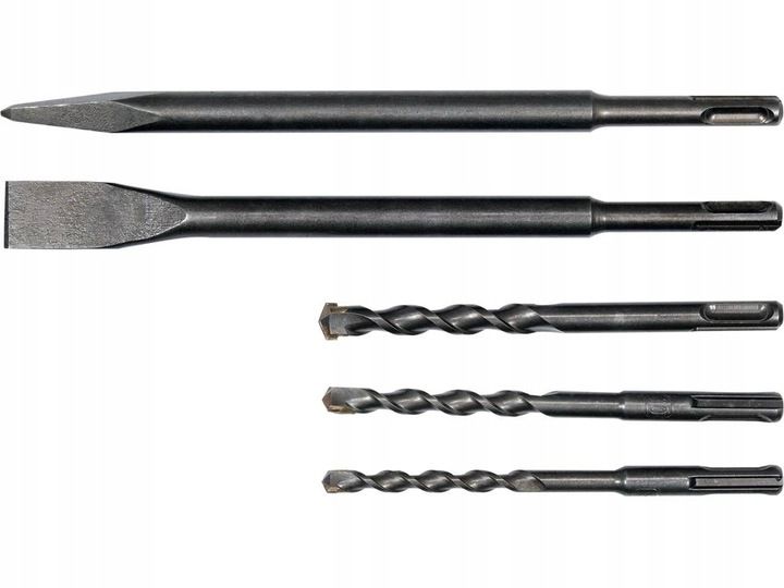 YATO MŁOT UDAROWY MŁOTOWIERTARKA SDS PLUS 1100W 4,5J 3 FUNKCJE + DŁUTA zdjęcie 13