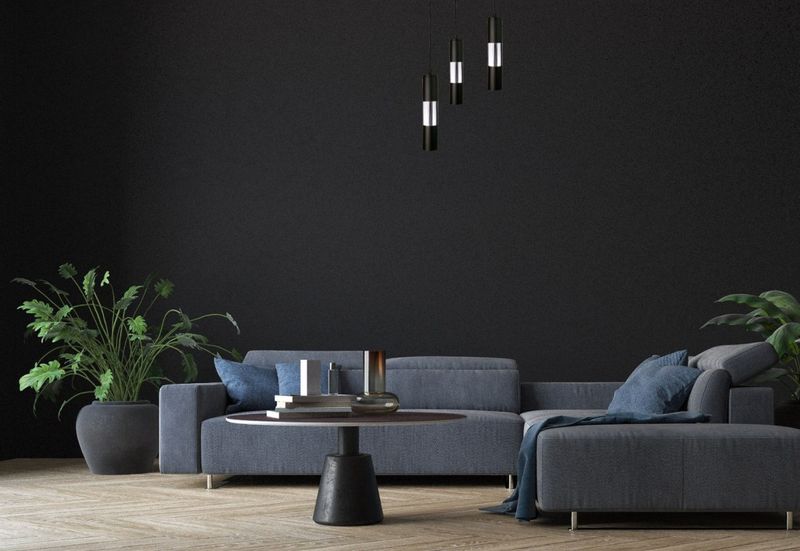 Lampa wisząca 3xGU10 MAGNUM BLACK/SILVER zdjęcie 2