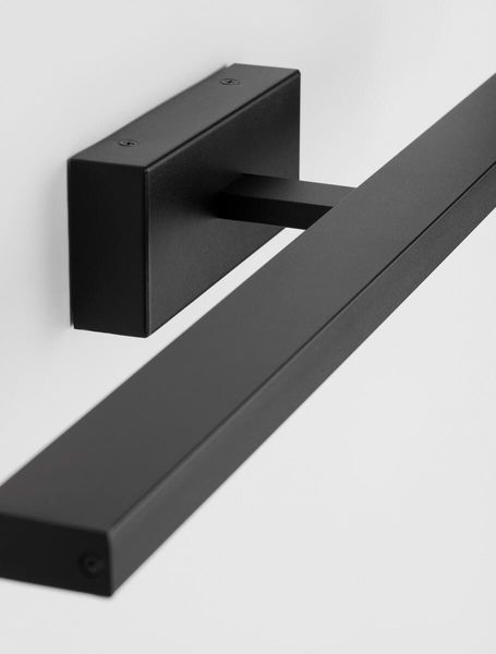 Gabinetowy kinkiet ARANDAS LE42870 prostokątny LED 18W czarny zdjęcie 3