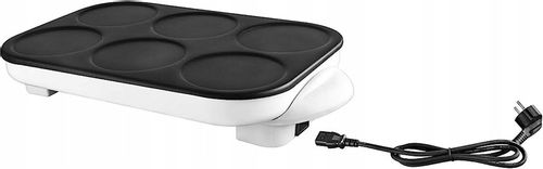 PATELNIA do naleśników NALEŚNIKARKA Pancakes 1500W NON STICK 6 SZT MOCNA na Arena.pl