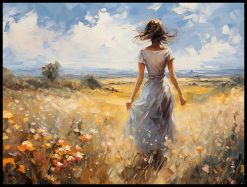 Plakat 100x75cm Podmuch Lata na Arena.pl