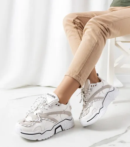 Białe sneakersy Adavale 39 na Arena.pl