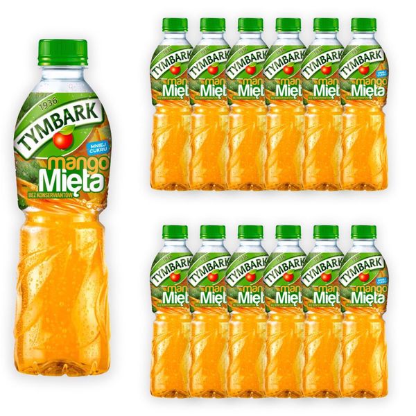 Tymbark Napój mango mięta 500 ml x12 sztuk zdjęcie 1