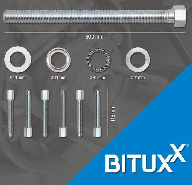 Zestaw do wciskania łożysk piast przednich 31 elem. zdjęcie 4