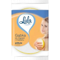 LULA Gąbka do kąpieli i masażu PÓŁKULA - 1szt