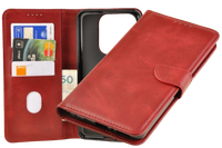 Etui portfel Wallet do Xiaomi Redmi Note 14 5G czerwony