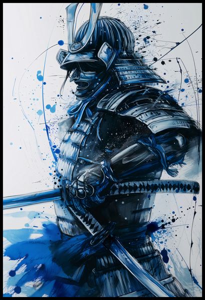 Plakat 67,5x100cm Samuraj w Błękicie zdjęcie 2