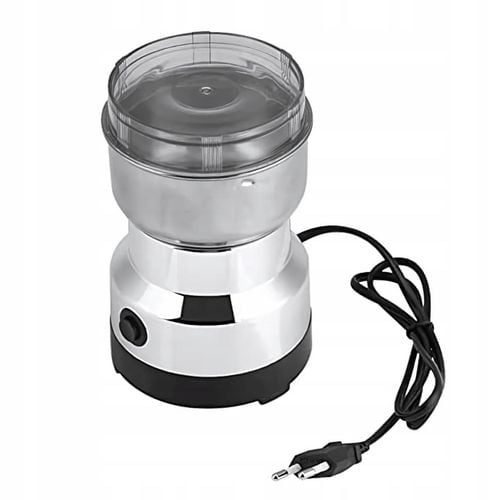 MOCNY MŁYNEK ELEKTRYCZNY DO MIELENIA KAWY ORZECHÓW PRZYPRAW STAL na Arena.pl