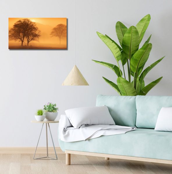 Obraz 60x30cm Zmierzch nad Polanami zdjęcie 2