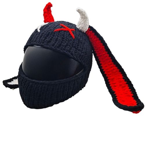 Czapka na kask Horned Devil Rider na Arena.pl