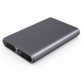 kieszeń obudowa am2c3-2n na dwa dyski m.2 nvme usb-c 10gb/s - szara