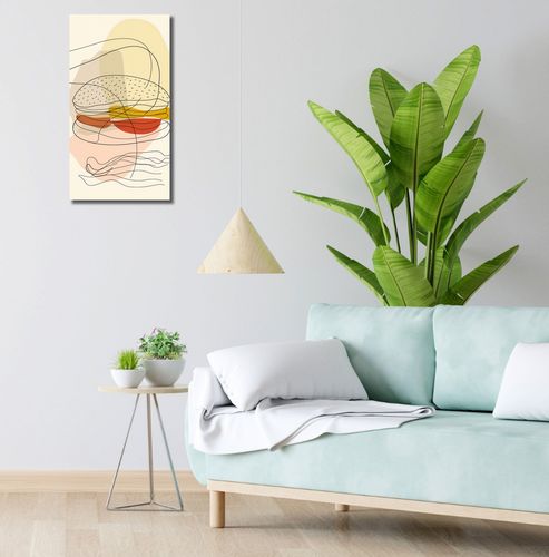 Obraz 30x60cm Cieniutki Burger na Arena.pl