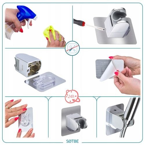 Uchwyt samoprzylepny do słuchawki na klej bez wiercenia LARK-1-HOLGLUE-2483 na Arena.pl