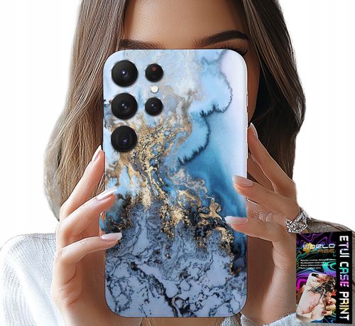 ETUI DO SAMSUNG GALAXY S24 ULTRA - MARMUREK MARMURKI DAMSKIE WZORY +SZKŁO na Arena.pl
