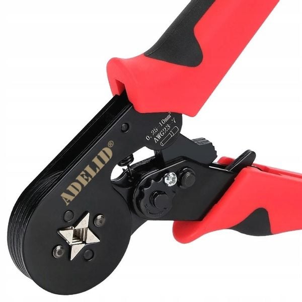 ZACISKARKA DO KONEKTORÓW KOŃCÓWEK + 500 TULEJEK zdjęcie 5