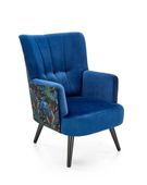 Fotel wypoczynkowy Gredos granatowy