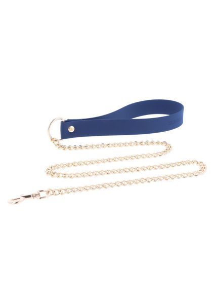 Silicone Collar And Leash Blue zdjęcie 7