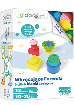 TREFL LALABOOM 61466 Wkręcające Foremki zdjęcie 1