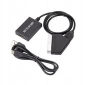 Kabel adapter konwerter z HDMI do Euro / Scart 1080p przejściówka TV