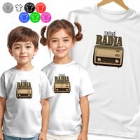 KOSZULKA DZIECIĘCA RADIO NA DZIEŃ RADIA DNI SZKOLNE PRZEDSZKOLNE - 134 M