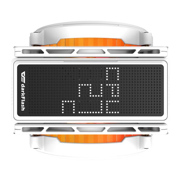 chłodzenie cpu darkflash e400 plus (białe) zdjęcie 5