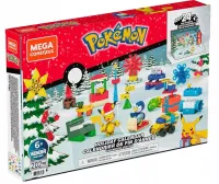 MEGA CONSTRUX POKEMON KLOCKI kalendarz adwentowy, dla dzieci +6 lat