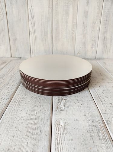 Podkłady pod tort sztywne biale HDF 25 cm 10 szt na Arena.pl