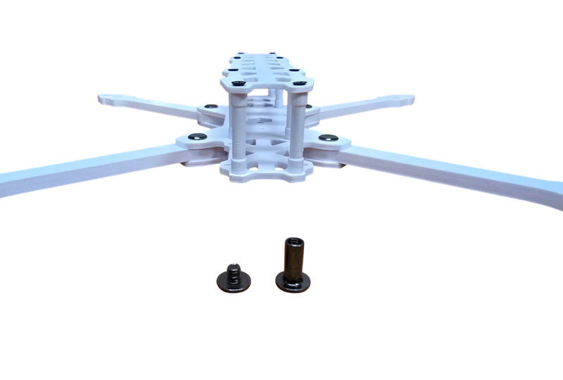 LX7 Rama FPV Drona Model 3D do Prototypów biała zdjęcie 3