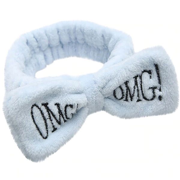 Opaska kosmetyczna niebieska OMG zdjęcie 1